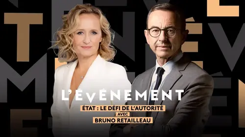 Etat : le défi de l'autorité. Bruno Retailleau invité de L'événement sur France 2