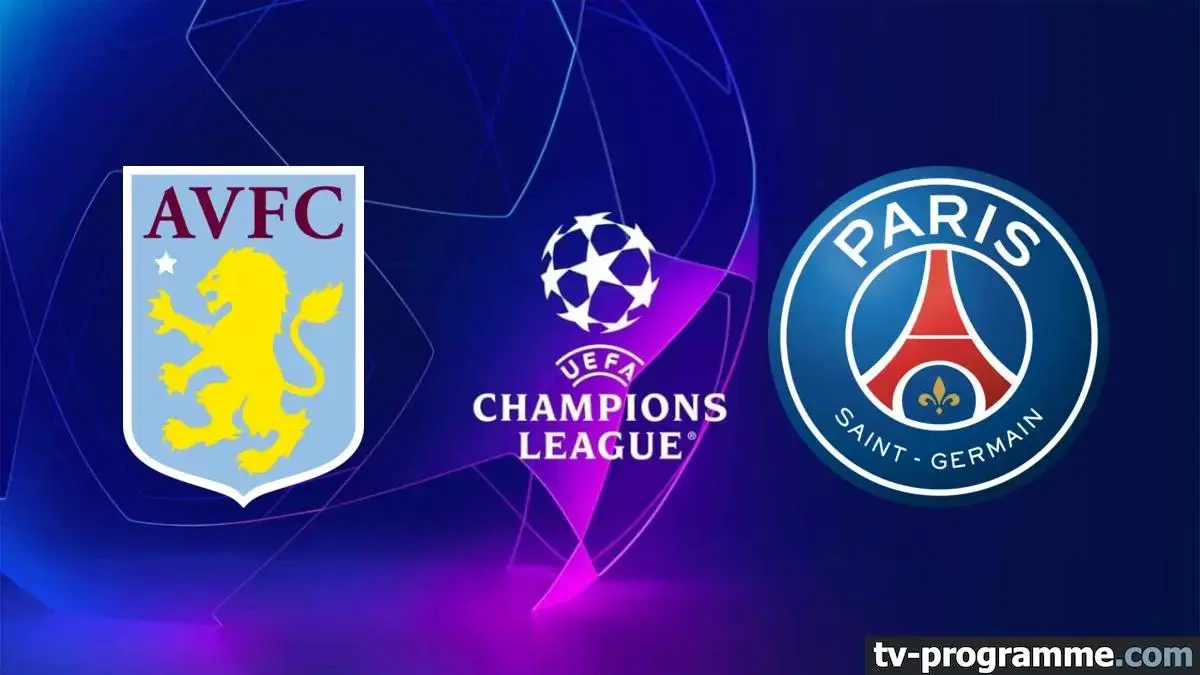 Aston Villa - PSG : match de Champions League à 21h00 sur Canal+ Foot