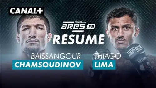 Baki champion MMA ARES : victoire par TKO face à Thiago Lima (vidéo)
