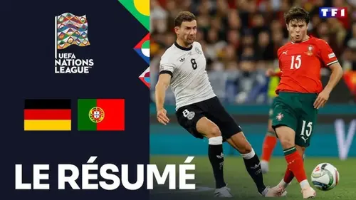 Allemagne - Portugal résumé vidéo du match de Ligue des Nations. Victoire du Portugal (1 - 2)