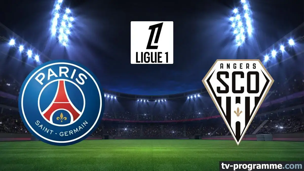 PSG - Angers match en direct de Ligue 1 à 20h45 sur Ligue 1 +