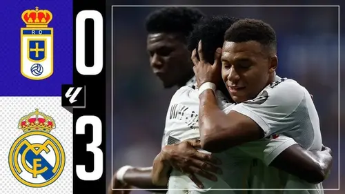 Real Oviedo - Real Madrid : résumé vidéo du match. Victoire de Madrid (0 - 3).