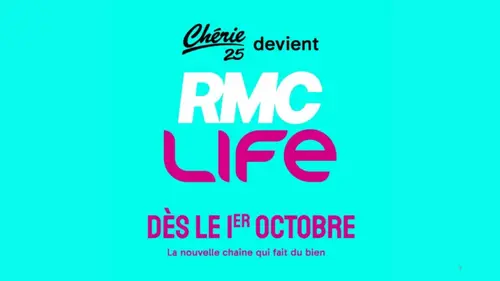 RMC Life remplace Chérie 25 : programmes, animateurs et nouveautés