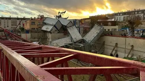 Tornade Ermont : un mort, des grues effondrées et d’importants dégâts (vidéo)