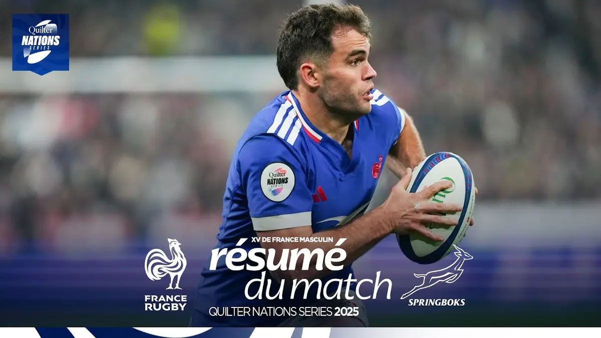 France - Afrique du sud résumé vidéo du match. Victoire des Springboks (17 - 32)