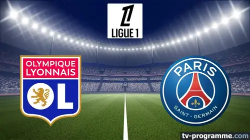 Lyon - PSG match en direct de Ligue 1 à 20h45 sur Ligue 1+
