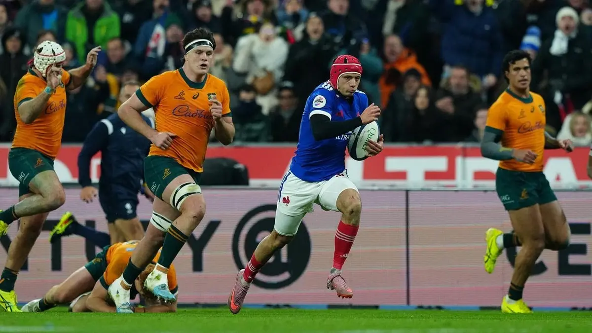 France - Australie résumé vidéo du match. Victoire du XV de France (48 - 33)