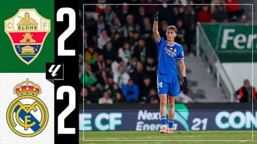 Elche - Real Madrid résumé vidéo du match (2 - 2)