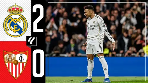 Real Madrid - Séville résumé vidéo du match. Victoire du Real (2 - 0).