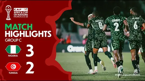Nigeria - Tunisie résumé vidéo du match. Victoire des Super Eagles (3 - 2)
