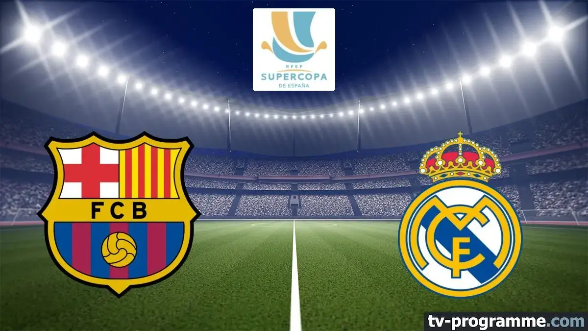 FC Barcelone - Real Madrid match en direct (Finale Supercoupe d'Espagne) à 20h00 sur L'Equipe