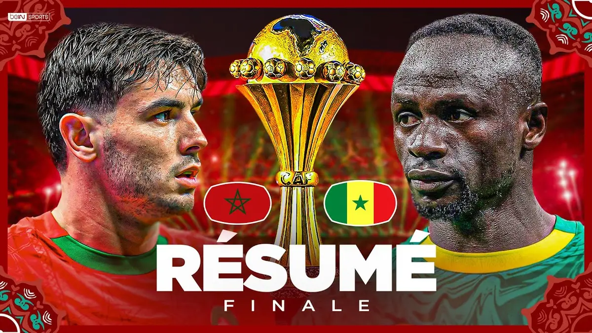 Sénégal - Maroc résumé vidéo de la finale de la CAN. Le Sénégal sacré après une finale chaotique