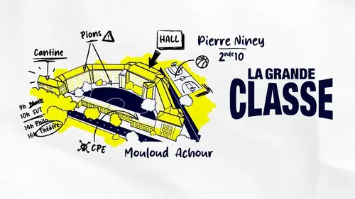 La Grande Classe : Mouloud Achour emmène Pierre Niney sur les bancs du lycée
