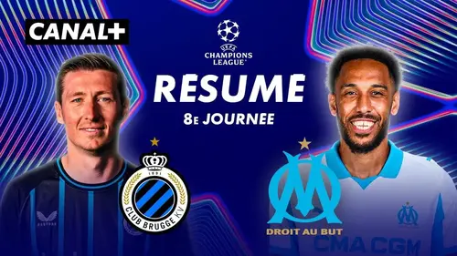 Club Bruges - Marseille résumé vidéo du match. L'OM est éliminé de la Champions League (3-0).