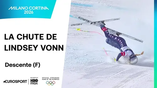Lindsey Vonn chute à Cortina et voit son rêve olympique s’éloigner