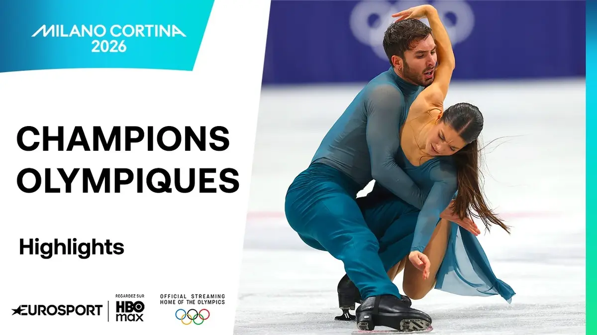 JO 2026 : Guillaume Cizeron et Laurence Fournier Beaudry champions olympiques en danse sur glace