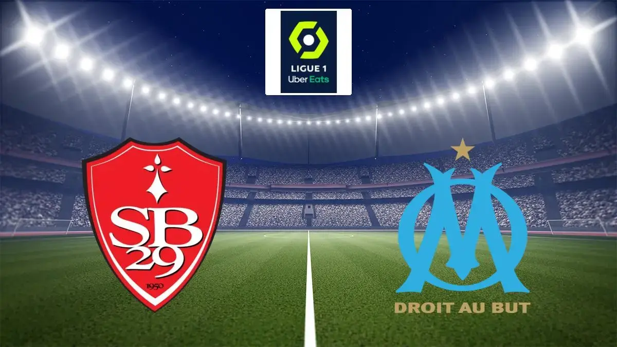 Brest – Marseille match en direct de Ligue 1 à 20h45 sur la chaîne Ligue 1+