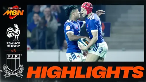 France - Italie résumé vidéo du match du Tournoi des 6 Nations 2026