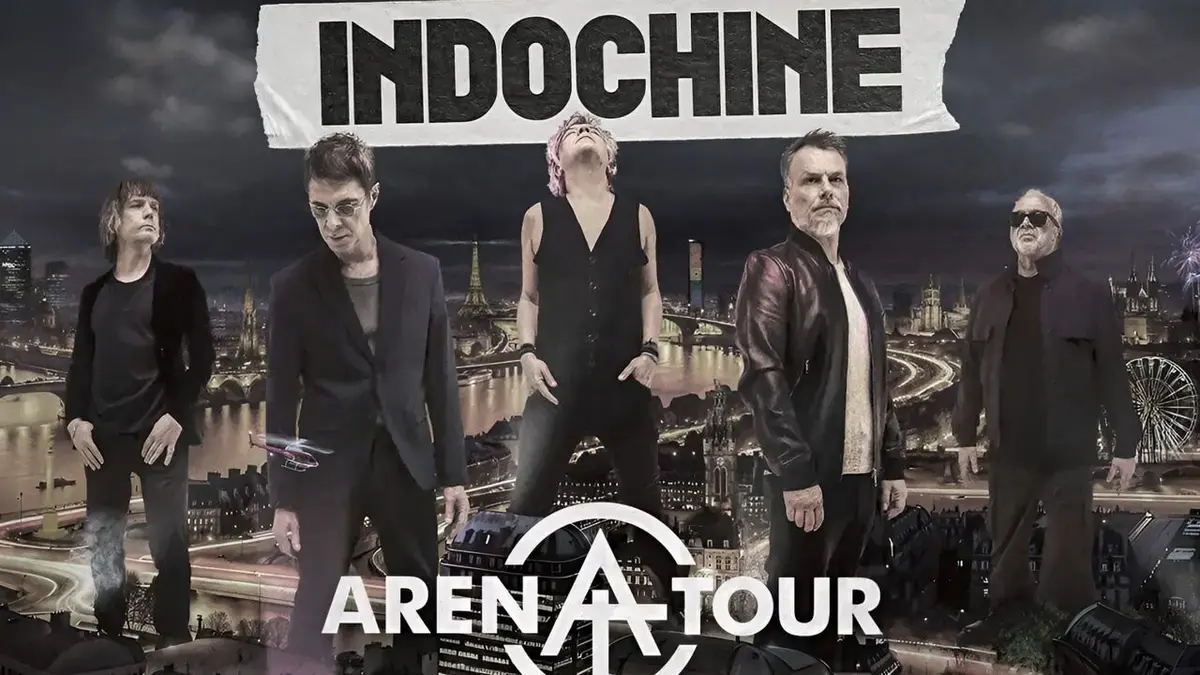 Indochine : concert en direct de l’Accor Arena diffusé ce 4 mars sur TMC