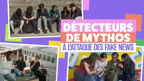 Détecteurs de mythos : des collégiens face aux fake news sur France 2