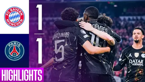 Bayern Munich - PSG : résumé vidéo du match de Champions League (6 mai 2026)