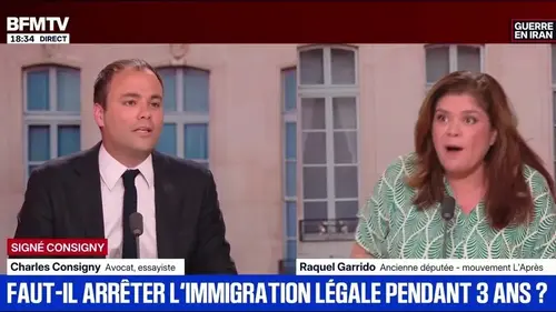 Clash sur BFMTV : Charles Consigny quitte le plateau après un échange tendu avec Raquel Garrido