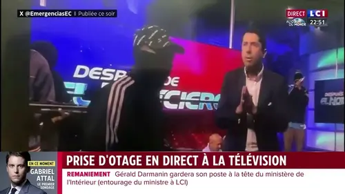 Equateur: prise d'otages en direct à la télévision