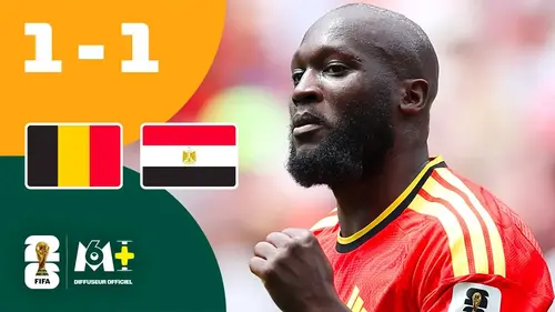 Belgique - Egypte : résumé vidéo du match de Coupe du Monde 2026 (J1)