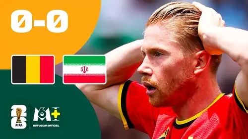 Belgique - Iran : résumé vidéo du match de Coupe du Monde 2026 (J2)