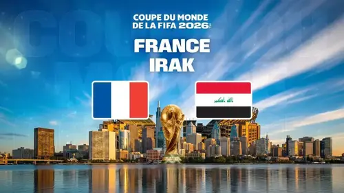 France - Irak : match en direct sur M6 à 23h (Coupe du Monde 2026 - J2)