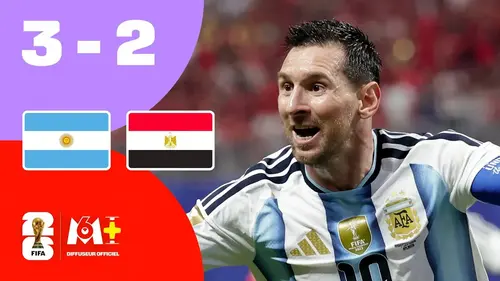 Argentine - Egypte : résumé vidéo du match (8e de finale - Coupe du Monde 2026)