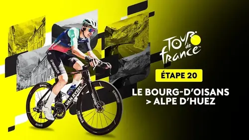 Tour de France 2026 : profil de la 20e étape entre Le Bourg d'Oisans et l'Alpe d'Huez