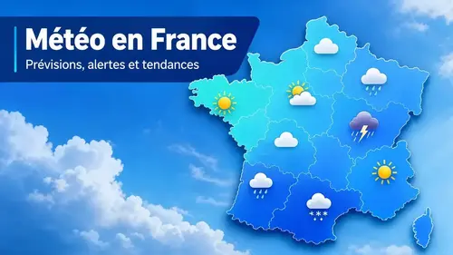 Météo de la semaine (vidéo) : forte chaleur, orages et baisse des températures en France