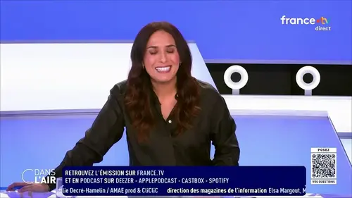 Salhia Brakhlia fait ses adieux à C dans l’air avant de rejoindre Quotidien (VIDEO)