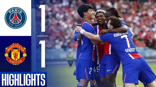 Manchester United - PSG : résumé vidéo du match amical du 8 août 2026