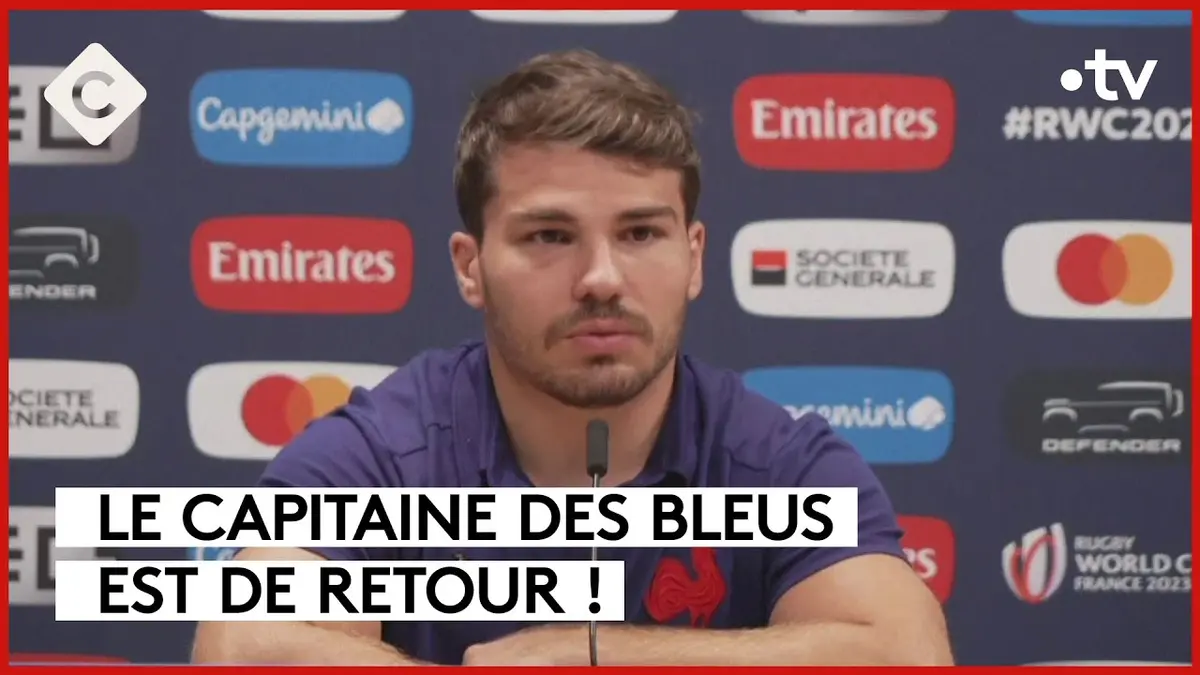 Antoine Dupont rugby à 7, matchs diffusés sur le site de France tv ce week-end