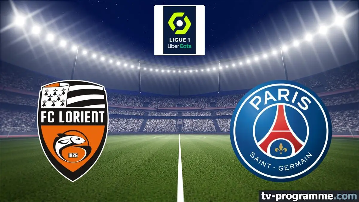 Lorient / PSG match en direct à 19h00 sur Prime Video