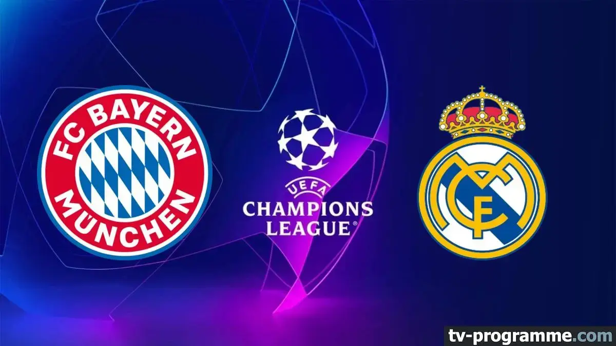 Bayern Munich / Real Madrid match en direct à 21h00 sur Canal + Foot et RMC Sport 1