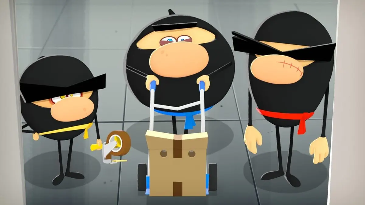 Ninja Express S01E04 Un dragon pour... un donjon