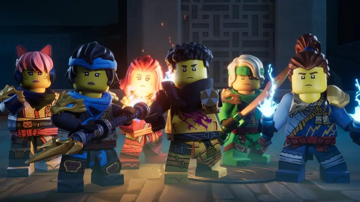 Ninjago, le soulèvement des dragons S03E16 Un rayon de Lune mécanique