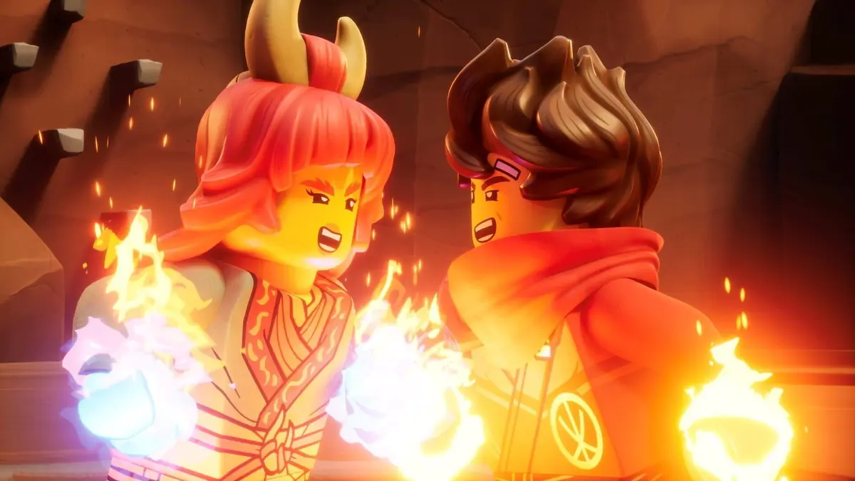 Ninjago, le soulèvement des dragons S01E15 On appelle ça la malédiction