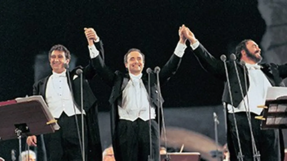 Noël avec les trois ténors, José Carreras, Plácido Domingo et Luciano Pavarotti