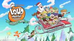 Visuel de Noël chez les Loud : Sage ou vilain