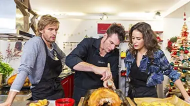 Norbert, commis d'office Spécial Noël : avec l'équipe du film «Babysitting 2»