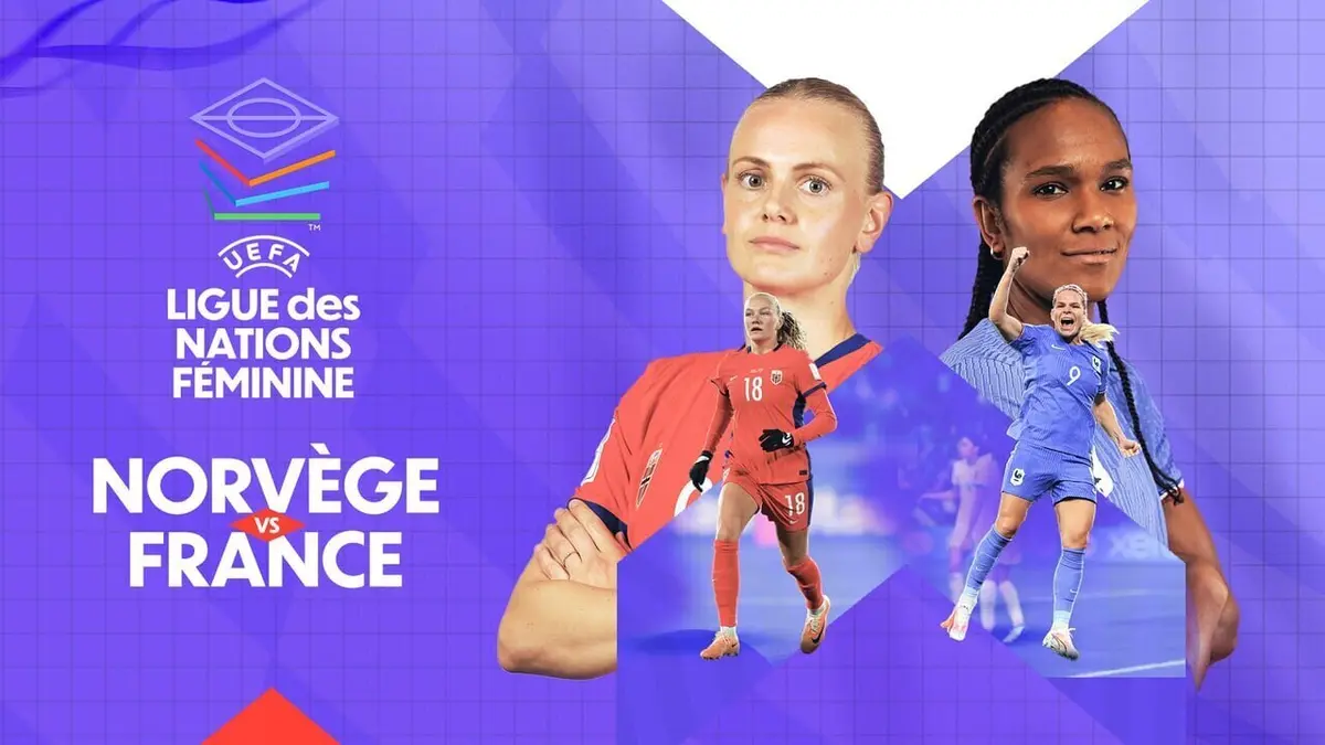 Norvège / France Football Ligue des nations féminine 2023/2024