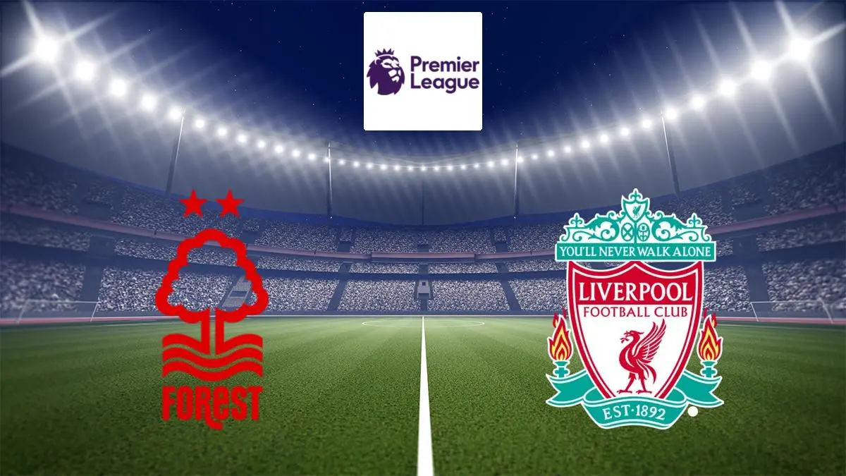 Nottingham Forest / Liverpool Football Premier League 2024-2025