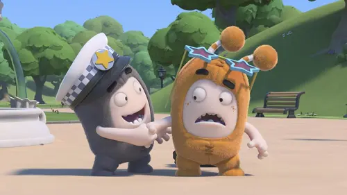 Oddbods S04E17 La statue