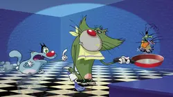 Oggy et les cafards S04E46 Au fil de l'eau