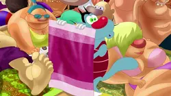 Oggy et les cafards  S06E63 Carnage à la plage