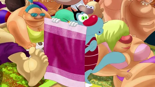 Oggy et les cafards S06E63 Carnage à la plage